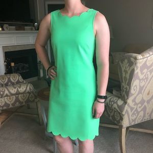 J. Crew Scalloped Dress
